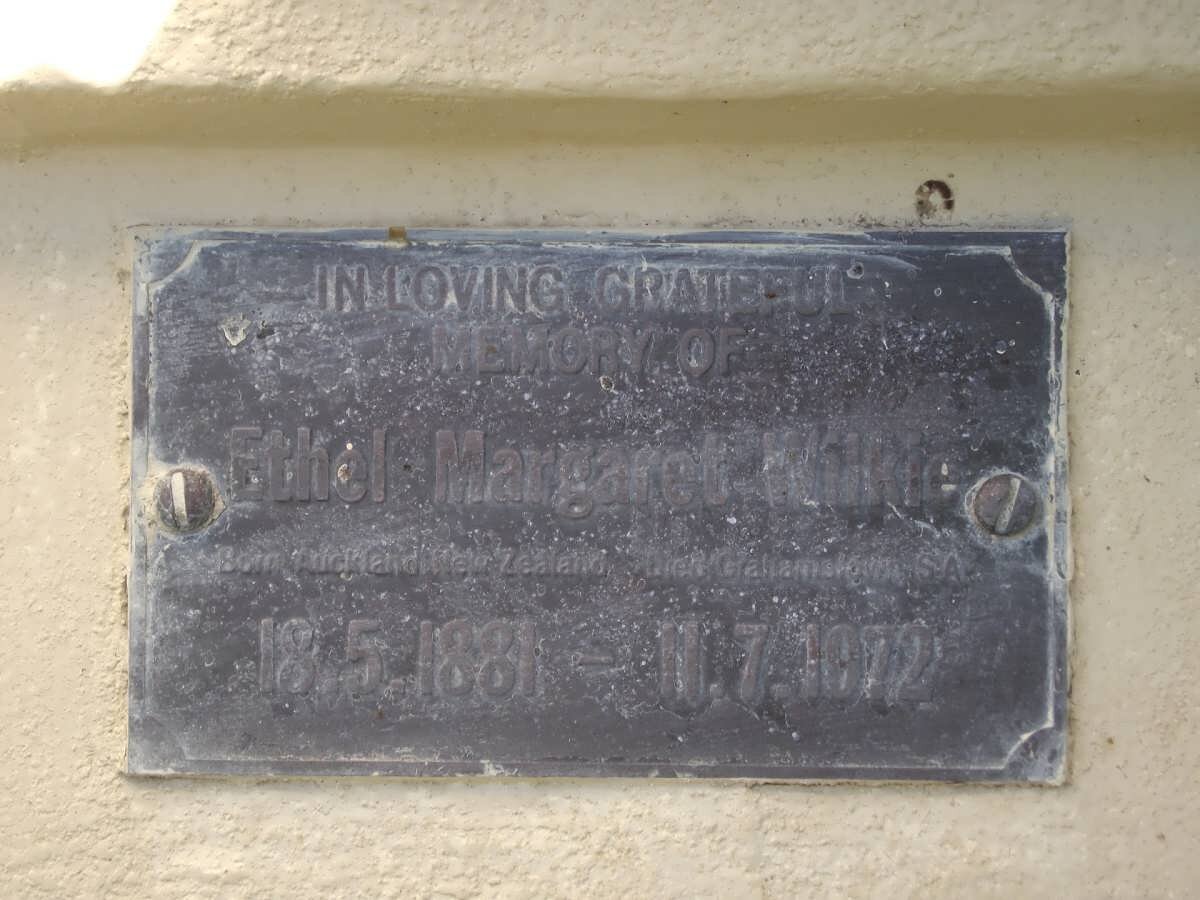 WILKIE Ethel Margaret 1881-1972