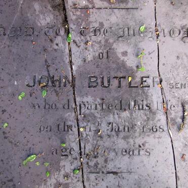 BUTLER John -1868