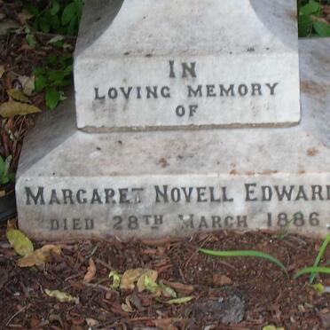 EDWARDS Margaret Novell -1886