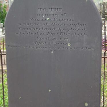 FRASER William -1872