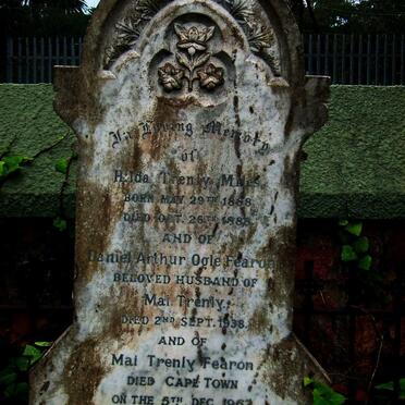 FEARON Daniel Arthur Ogle -1938 &amp; Mai TRENLY -1967 :: FEARON Hilda Trenley -1888