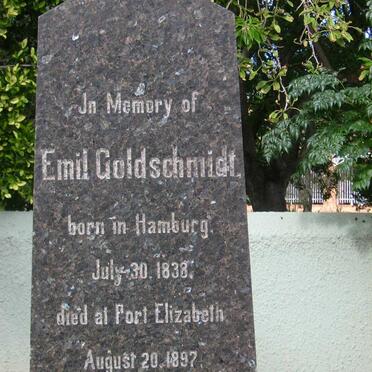 GOLDSCHMIDT Emil 1838-1897