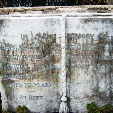 JONES Margaret Helen -1956 :: JONES Hubert Eric -1905