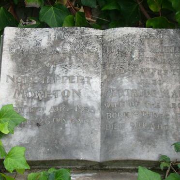 MORETON Noel Hippert -1936 :: MORETON Thomas 1873-194? &amp; Gertrude Maude 1883-1952