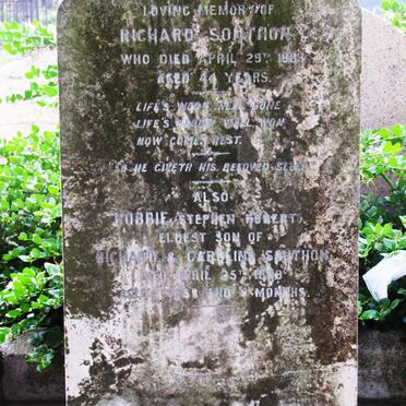 SOUTHON Richard -1883 :: SOUTHON Stephen Robert -18?9