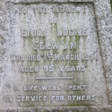SELWYN Emily Locke -1950