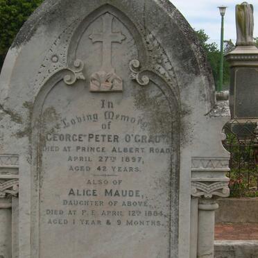 O'GRADY George Peter -1897 :: O'GRADY Alice Maude -1884