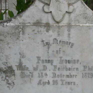 PHILIP Fanny Louise -1879