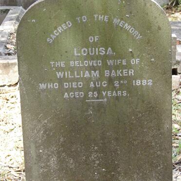 BAKER Louisa -1882