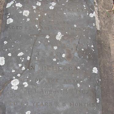 KEMSLEY Robert -1864 &amp; Ann Rebecca -1867