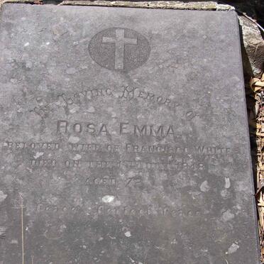 WHITE Rosa Emma -1918