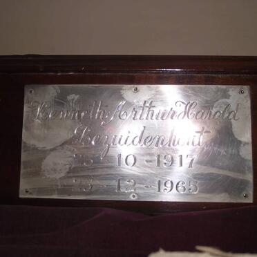 BEZUIDENHOUT Kenneth Arthur Harold 1917-1965