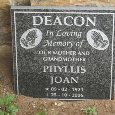 DEACON Phyllis Joan 1923-2006