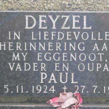 DEYZEL Paul 1924-1989