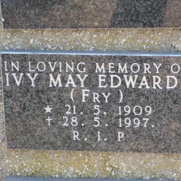 EDWARDS Ivy May nee FRY 1909-1997 