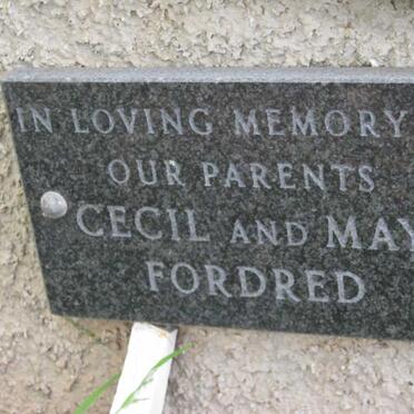 FORDRED Cecil &amp; May