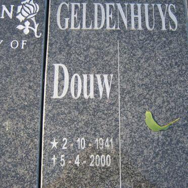 GELDENHUYS Douw 1941-2000