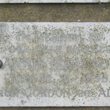 ISAACSON Annie -1958