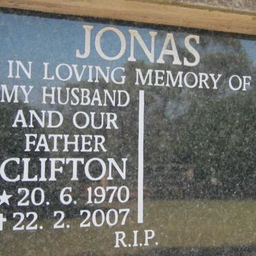 JONAS Clifton 1970-2007