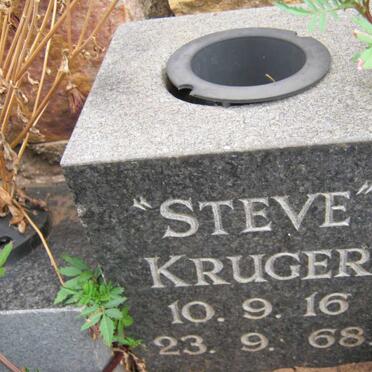 KRUGER Steve 1916-1968