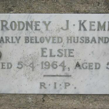 KEMP Rodney J. -1964