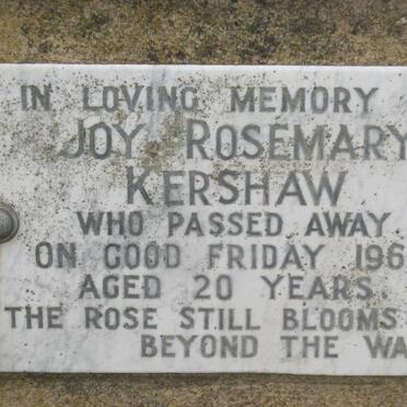 KERSHAW Joy Rosemary -1962