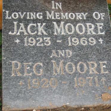 MOORE Jack 1923-1969 :: MOORE Reg 1920-1971