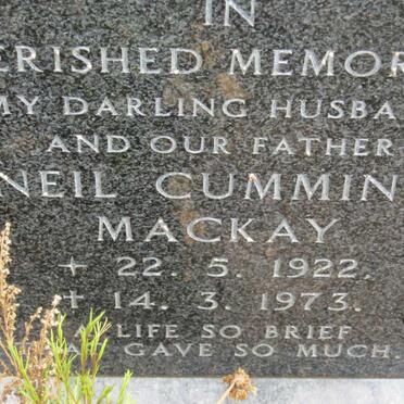 MACKAY Neil Cumming 1922-1973