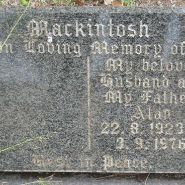 MACINTOSH Alan 1923-1976