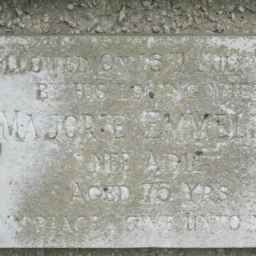 NASMITH Majorie Emmeline nee ADIE -1964