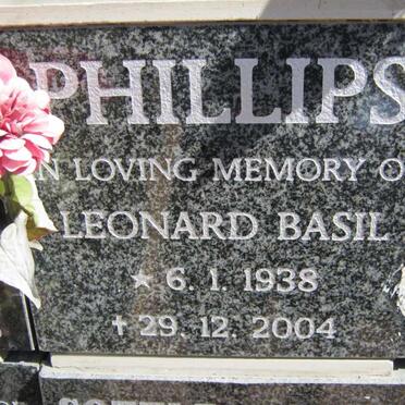 PHILLIPS Leonard Basil 1938-2004