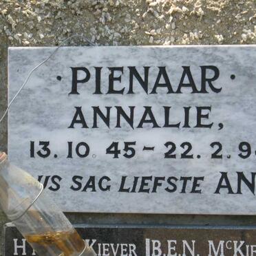 PIENAAR Annalie 1945-1994