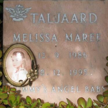 TALJAARD Melissa Maree 1986-1995