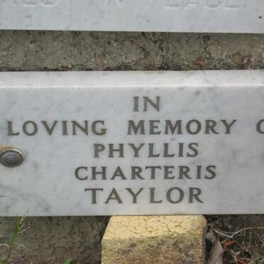 TAYLOR Phyllis Charteris 