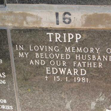 TRIPP Edward -1981
