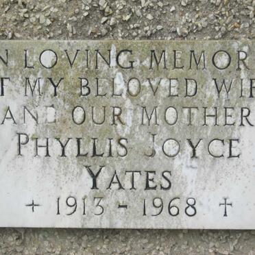 YATES Phyllis Joyce 1913-1968