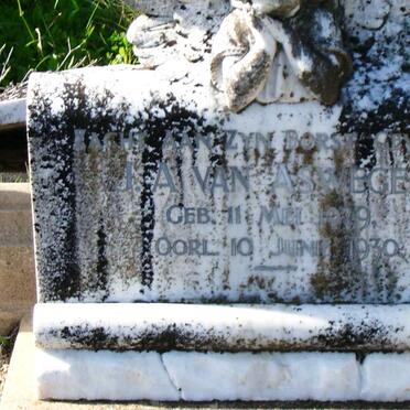 ASWEGEN J.A., van  1929-1930