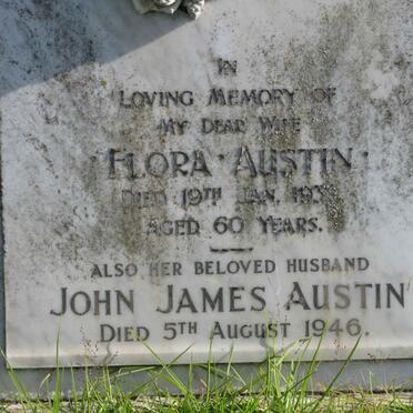 AUSTIN John James -1946 &amp; Flora -193?