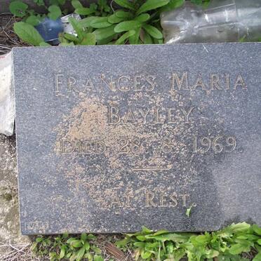 BAYLEY Francis Maria -1969