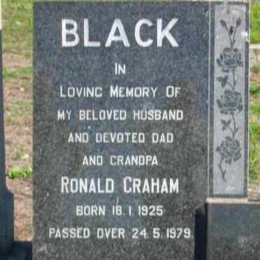 BLACK Ronald Graham 1925-1979