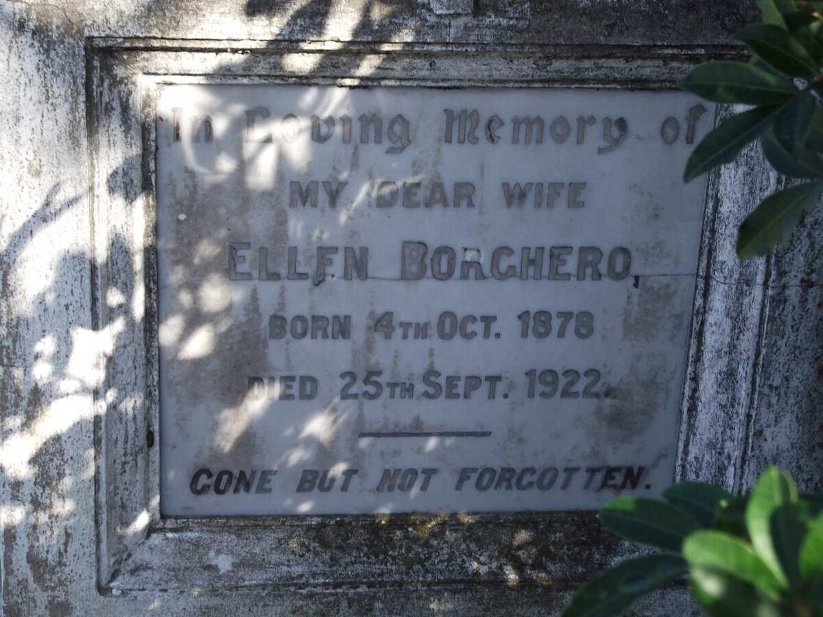 BORGHERO Ellen 1878-1922