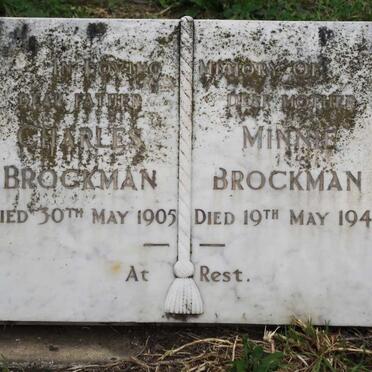BROCKMAN Charles -1905 &amp; Minnie -1944
