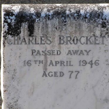 BROCKETT Charles -1946