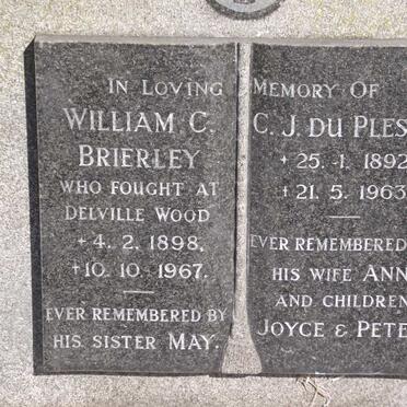BRIERLEY William C. 1898-1967 :: DU PLESSIS C.J. 1892-1963