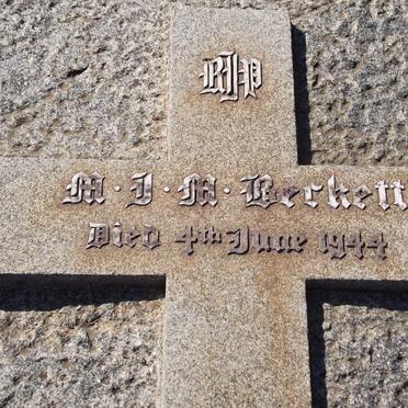 BERKETT M.J.M. -1944