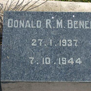 BENEKE Donald R.M. 1937-1944