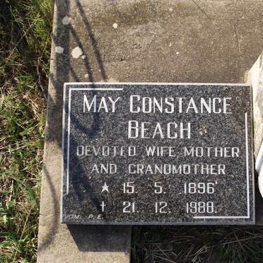 BEACH Edgar John 1881-1940 :: BEACH May Constance 1896-1988
