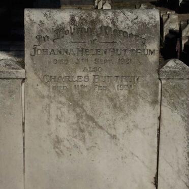 BUTTRUM Johanna Helen -1921 :: BUTTRUM Charles -1931