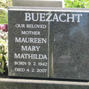 BUEZACHT Maureen Mary Mathilda 1942-2007