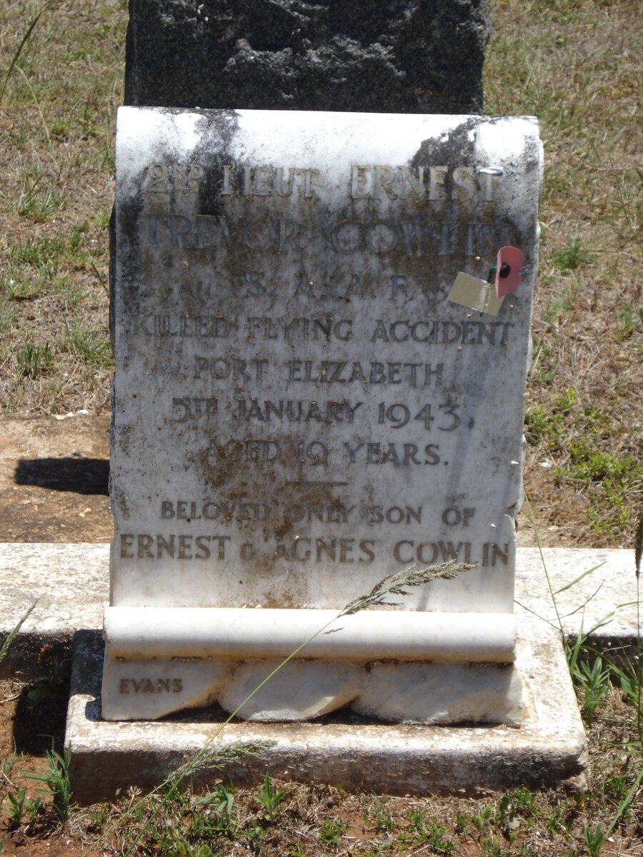 COWLIN Ernest Trevor -1943